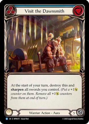 Image of Visit the Dawnsmith (Blue) (MPW071) - Mastery Pack Warrior