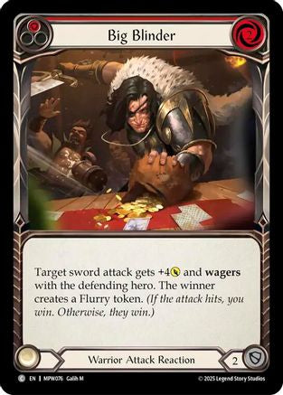 Image of Big Blinder (Red) (MPW076) - Mastery Pack Warrior