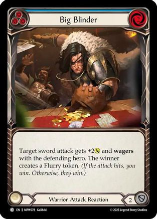 Image of Big Blinder (Blue) (MPW078) - Mastery Pack Warrior