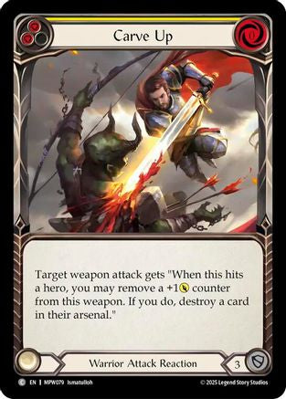 Image of Carve Up (Yellow) (MPW079) - Mastery Pack Warrior