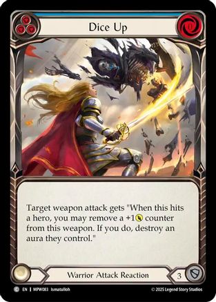 Image of Dice Up (Blue) (MPW083) - Mastery Pack Warrior