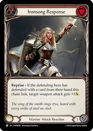 Image of Ironsong Response (Red) (MPW085) - Mastery Pack Warrior