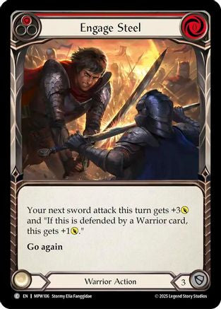 Image of Engage Steel (Red) (MPW106) - Mastery Pack Warrior