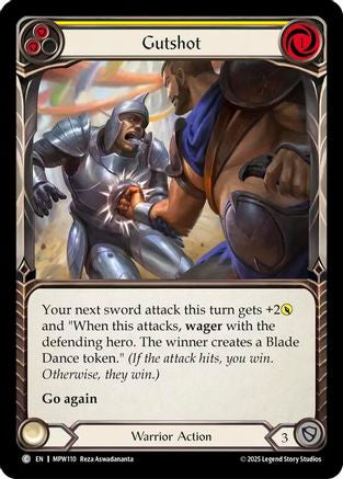 Image of Gutshot (Yellow) (MPW110) - Mastery Pack Warrior