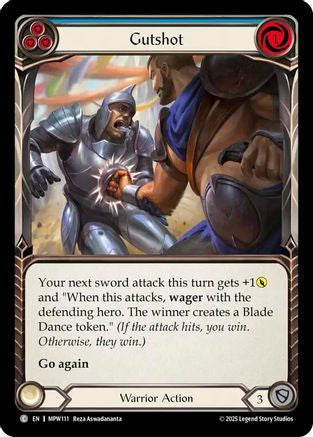 Image of Gutshot (Blue) (MPW111) - Mastery Pack Warrior