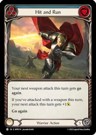 Image of Hit and Run (Blue) (MPW114) - Mastery Pack Warrior