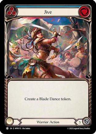 Image of Jive (Blue) (MPW115) - Mastery Pack Warrior