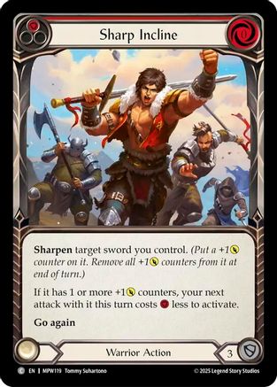 Image of Sharp Incline (Red) (MPW119) - Mastery Pack Warrior