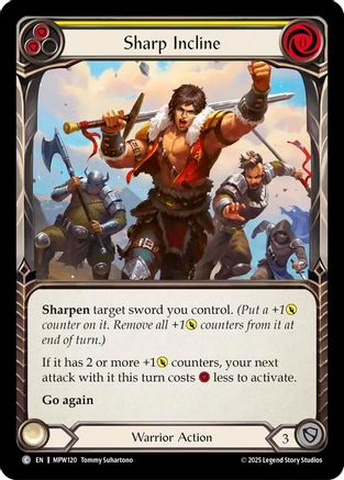 Image of Sharp Incline (Yellow) (MPW120) - Mastery Pack Warrior