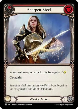 Image of Sharpen Steel (Red) (MPW122) - Mastery Pack Warrior