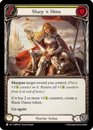 Image of Sharp 'n Shine (Yellow) (MPW124) - Mastery Pack Warrior