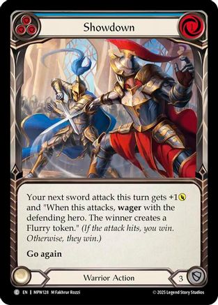 Image of Showdown (Blue) (MPW128) - Mastery Pack Warrior