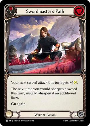 Image of Swordmaster's Path (Red) (MPW130) - Mastery Pack Warrior