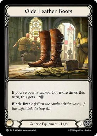 Image of Olde Leather Boots (MPW143) - Mastery Pack Warrior