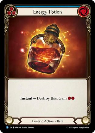 Image of Energy Potion (Blue) (MPW146) - Mastery Pack Warrior