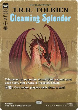 Image of Gleaming Splendor (Borderless) (HOB-239) - The Hobbit