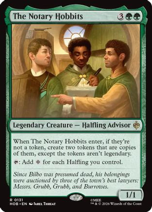 Image of The Notary Hobbits (HOB-131) - The Hobbit
