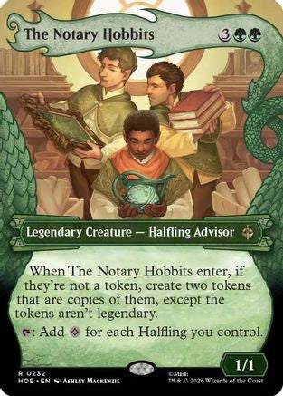 Image of The Notary Hobbits (Showcase) (HOB-232) - The Hobbit