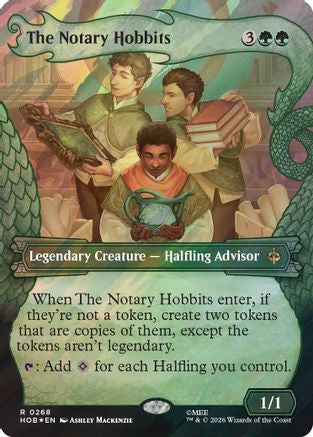 Image of The Notary Hobbits (Showcase) (Surge Foil) (HOB-268) - The Hobbit Foil