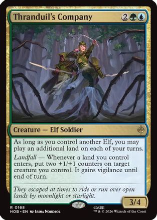 Image of Thranduil's Company (HOB-168) - The Hobbit Foil
