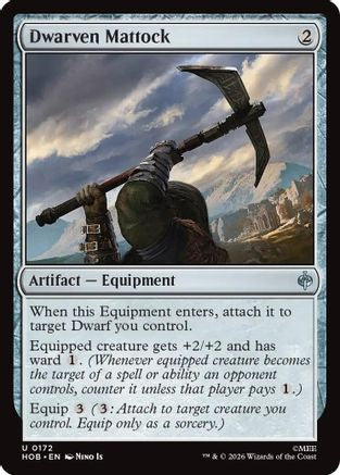 Image of Dwarven Mattock (HOB-172) - The Hobbit Foil
