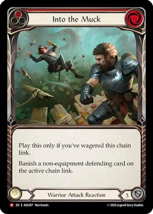 Image of Into the Muck (Red) (AOL007) - Armory Deck: Olympia, Prized Fighter