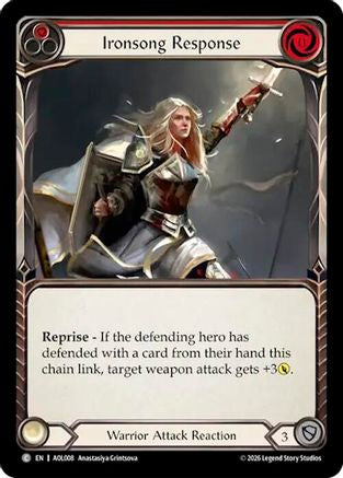Image of Ironsong Response (Red) (AOL008) - Armory Deck: Olympia, Prized Fighter