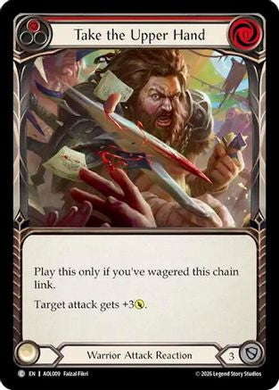 Image of Take the Upper Hand (Red) (AOL009) - Armory Deck: Olympia, Prized Fighter