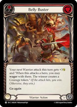 Image of Belly Buster (Red) (AOL010) - Armory Deck: Olympia, Prized Fighter