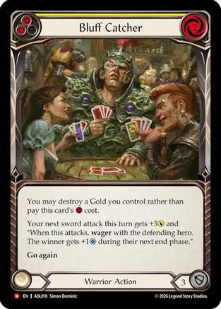 Image of Bluff Catcher (Yellow) (AOL018) - Armory Deck: Olympia, Prized Fighter