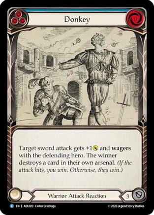 Image of Donkey (Blue) (AOL020) - Armory Deck: Olympia, Prized Fighter