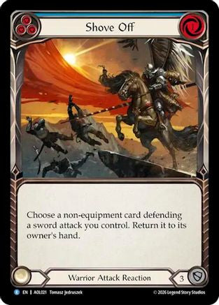 Image of Shove Off (Blue) (AOL021) - Armory Deck: Olympia, Prized Fighter