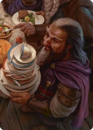 Image of Ori, Plate Stacker Art Card (6/12) (ASHOB-006) - Art Series: The Hobbit