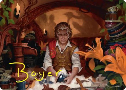 Image of Confusticate and Bebother Art Card (Gold-Stamped Signature) (ASHOB-008) - Art Series: The Hobbit