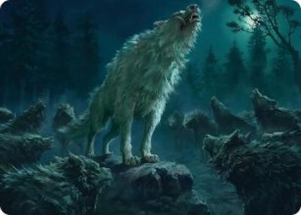 Image of Reverent Howl Art Card (ASHOB-016) - Art Series: The Hobbit