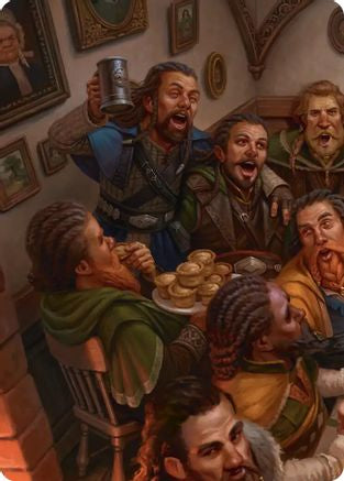 Image of Fili and Kili, Joyous Art Card (1/12) (ASHOB-001) - Art Series: The Hobbit