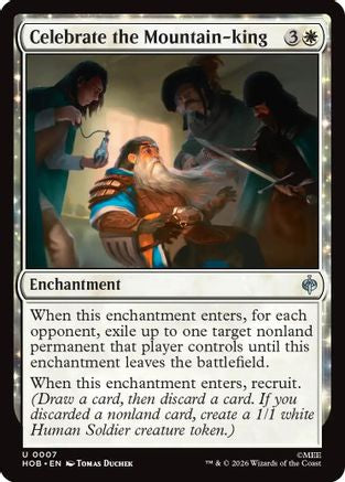 Image of Celebrate the Mountain-king (HOB-007) - The Hobbit Foil