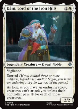 Image of Dain, Lord of the Iron Hills (HOB-008) - The Hobbit