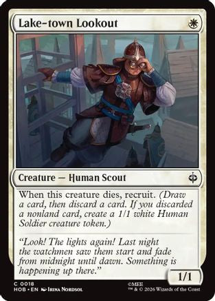 Image of Lake-town Lookout (HOB-018) - The Hobbit Foil