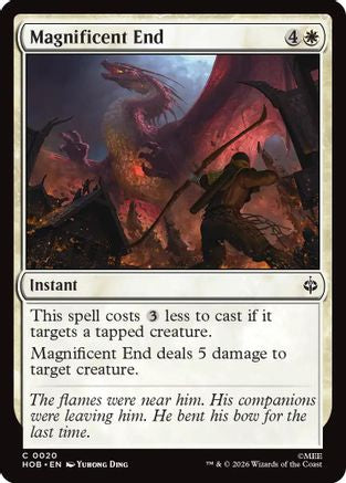 Image of Magnificent End (HOB-020) - The Hobbit