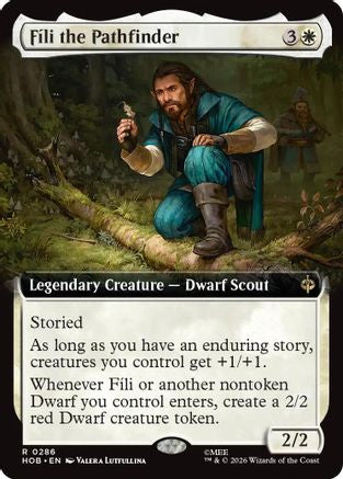 Image of Fili the Pathfinder (Extended Art) (HOB-286) - The Hobbit Foil
