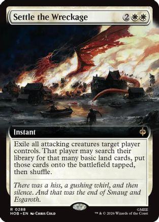 Image of Settle the Wreckage (Extended Art) (HOB-288) - The Hobbit