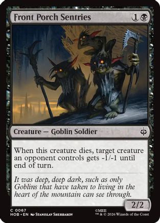 Image of Front Porch Sentries (HOB-067) - The Hobbit Foil