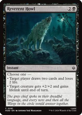 Image of Reverent Howl (HOB-081) - The Hobbit Foil