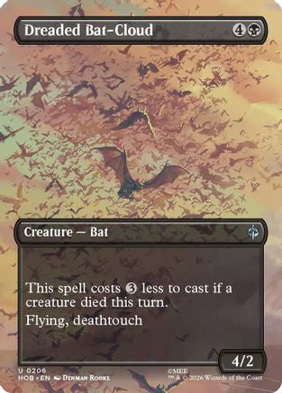 Image of Dreaded Bat-Cloud (Borderless) (HOB-206) - The Hobbit Foil
