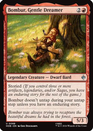 Image of Bombur, Gentle Dreamer (HOB-088) - The Hobbit Foil