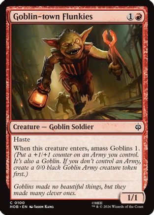 Image of Goblin-town Flunkies (HOB-100) - The Hobbit Foil
