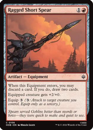 Image of Ragged Short Spear (HOB-108) - The Hobbit