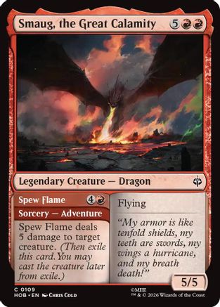 Image of Smaug, the Great Calamity (HOB-109) - The Hobbit