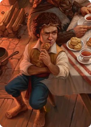 Image of Bilbo, Fellow Conspirator Art Card (4/12) (ASHOB-004) - Art Series: The Hobbit